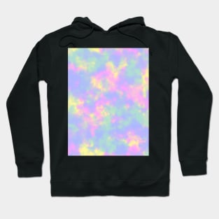 Cute Groovy Pastel Tie Dye Hoodie